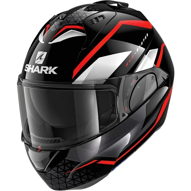 Capacete Shark EVO Es Yari – Preto & Vermelho