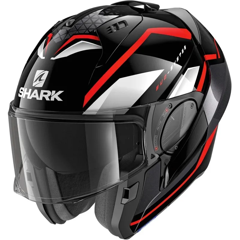 Capacete Shark EVO Es Yari – Preto & Vermelho - Imagem 2