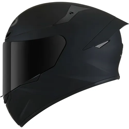 Capacete KYT TT Course Plain - Preto Fosco