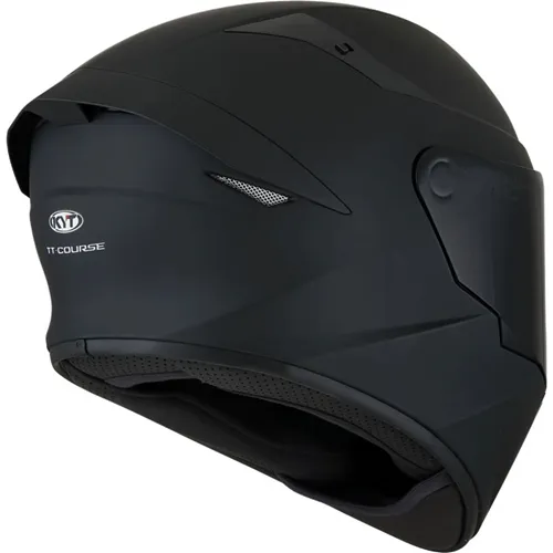 Capacete KYT TT Course Plain - Preto Fosco - Imagem 3