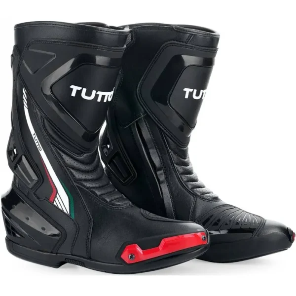 Bota Tutto Qatar Racing - Preta