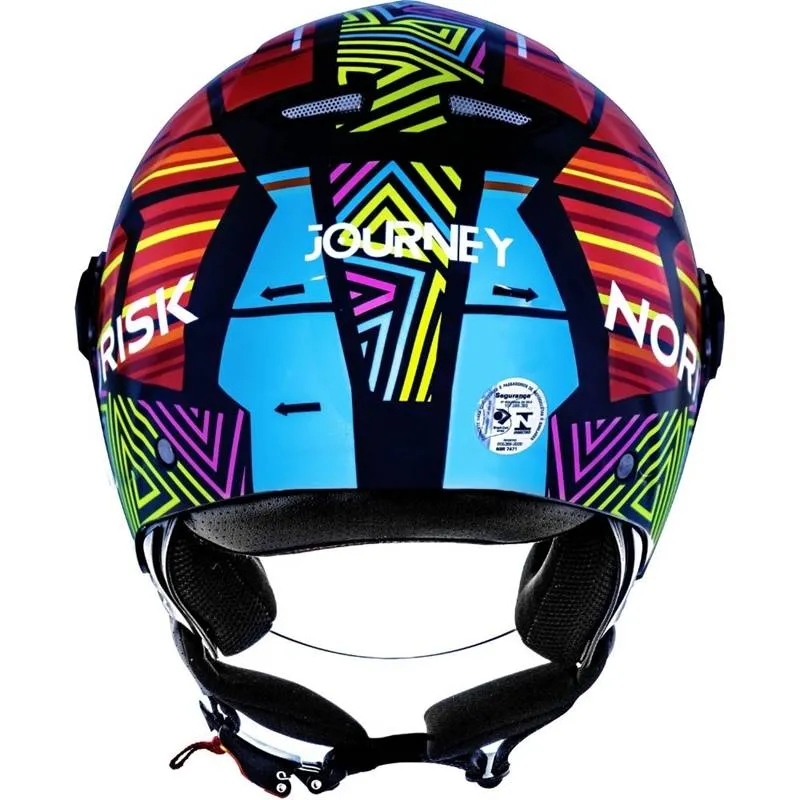Capacete Norisk Orion Journey - Amarelo - Imagem 3