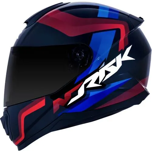Capacete Norisk Razor Void - Preto/Vermelho/Azul