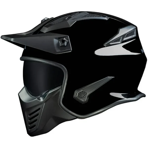 Capacete Norisk Darth - Monocolor Preto