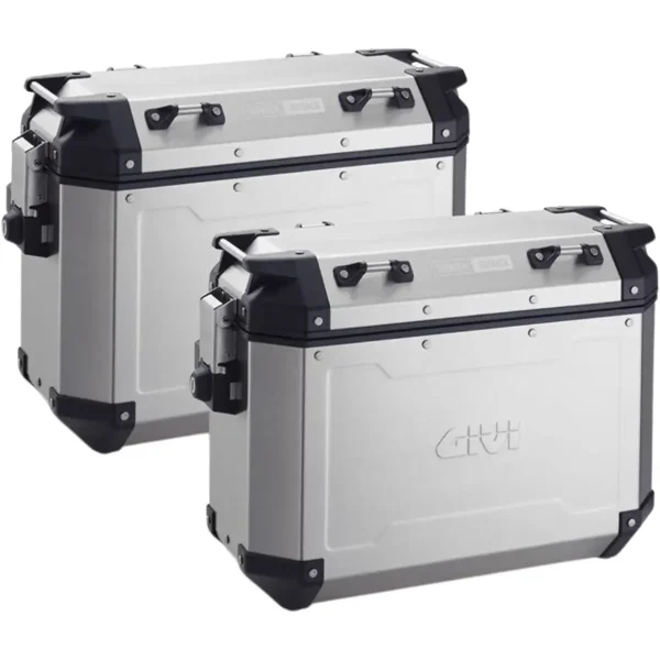 Baú Givi Outback Lateral Aluminio 37L ( PAR )