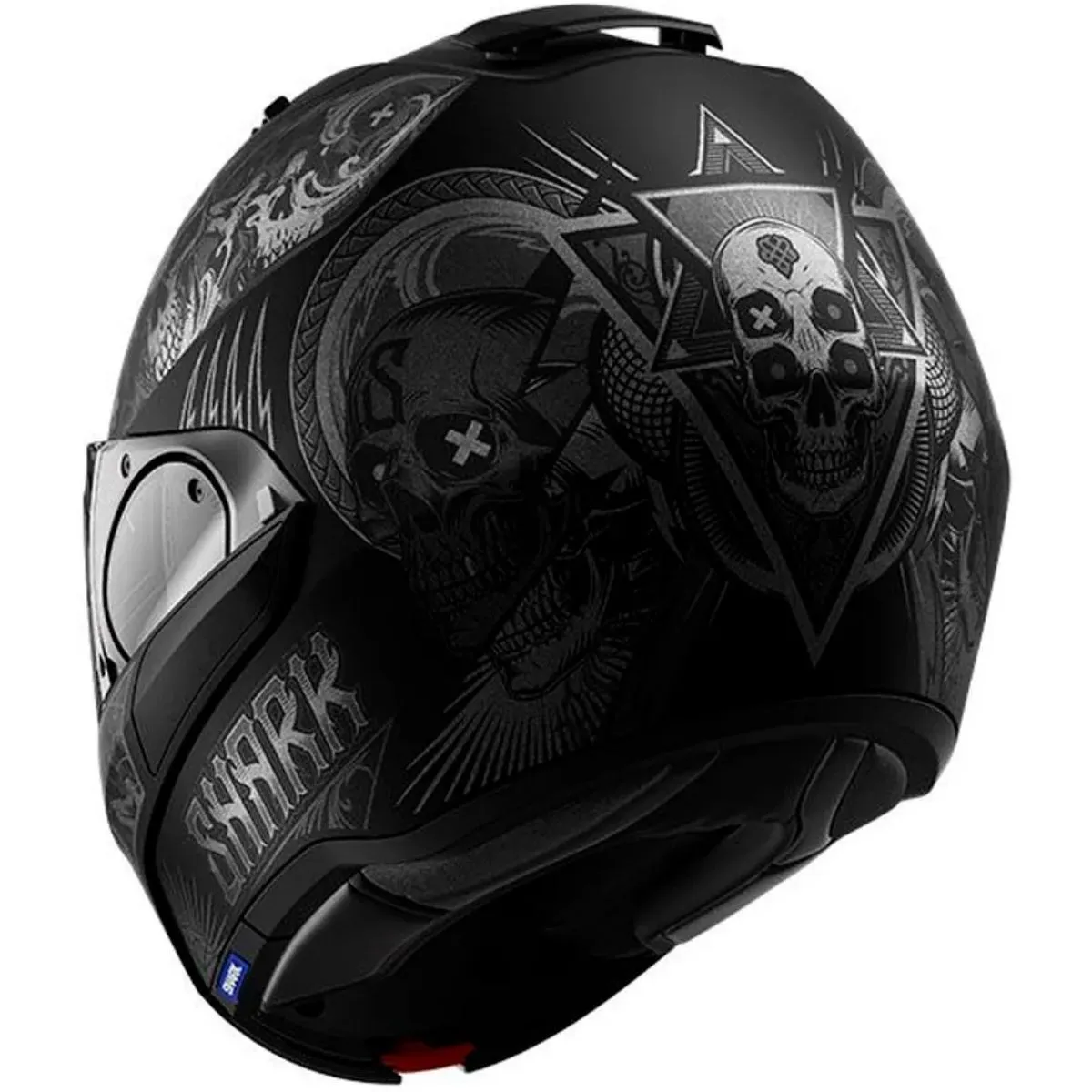Capacete Shark EVO Es K-Rozen KAA - Imagem 3
