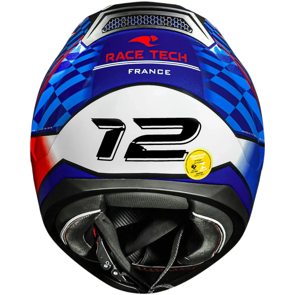 Capacete Race Tech Sector França - Imagem 3