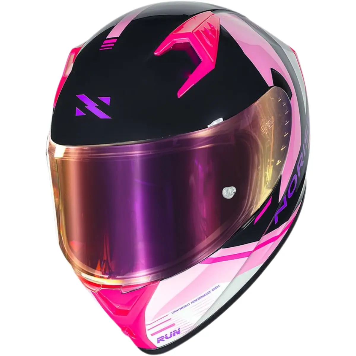 Capacete Norisk Flow Run - Azul & Rosa - Imagem 3