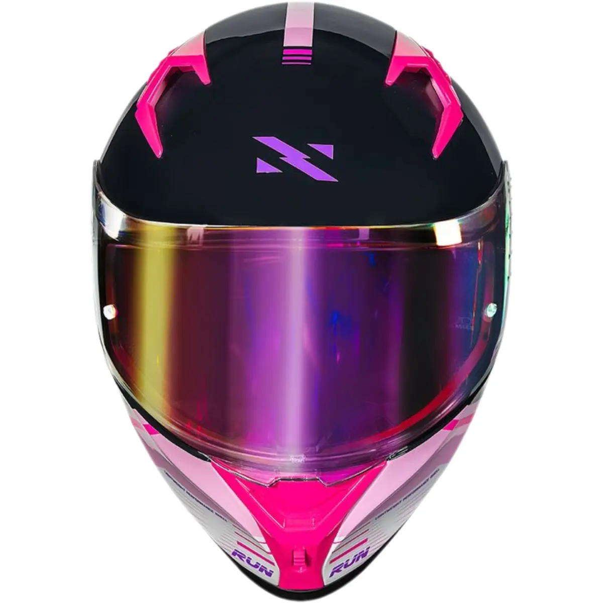 Capacete Norisk Flow Run - Azul & Rosa - Imagem 2