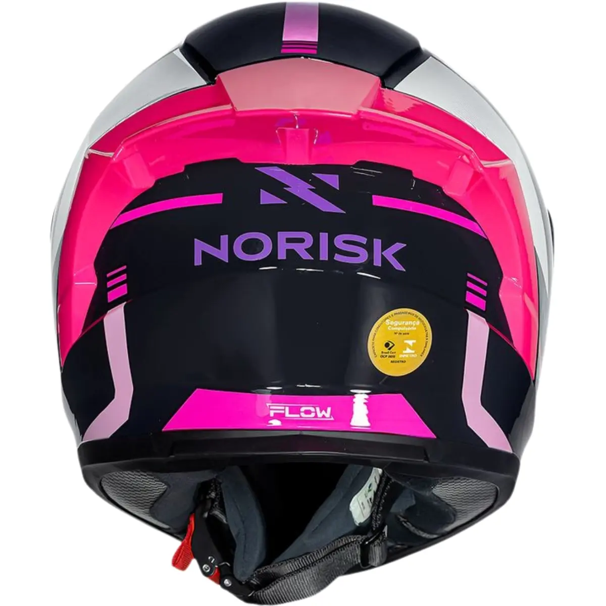 Capacete Norisk Flow Run - Azul & Rosa - Imagem 4