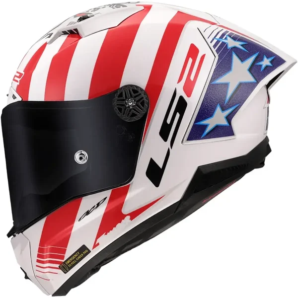 Capacete LS2 FF805 Thunder Carbon GP Aero Baz