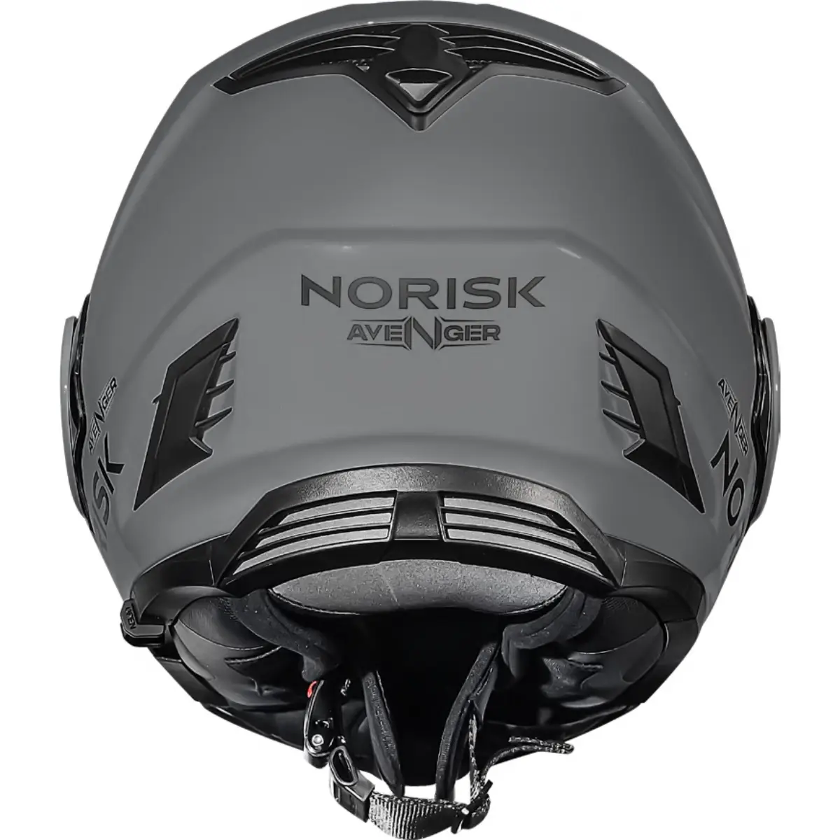 Capacete Norisk Avenger Monocolor – Nardo Grey - Imagem 3