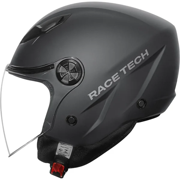 Capacete Race Tech Play Monocolor Titanium