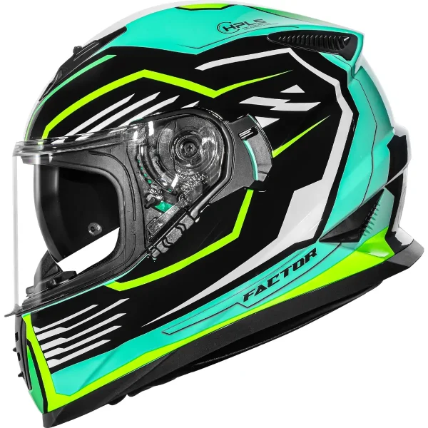 Capacete Norisk FF302 Soul II Factor - Preto & Amarelo