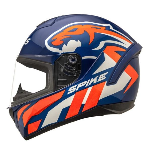 Capacete Peels Spike II WIN – Azul & Laranja