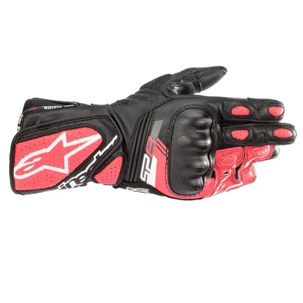 Luva Alpinestars Stella SP 8 V3 Feminina - Preta & Rosa