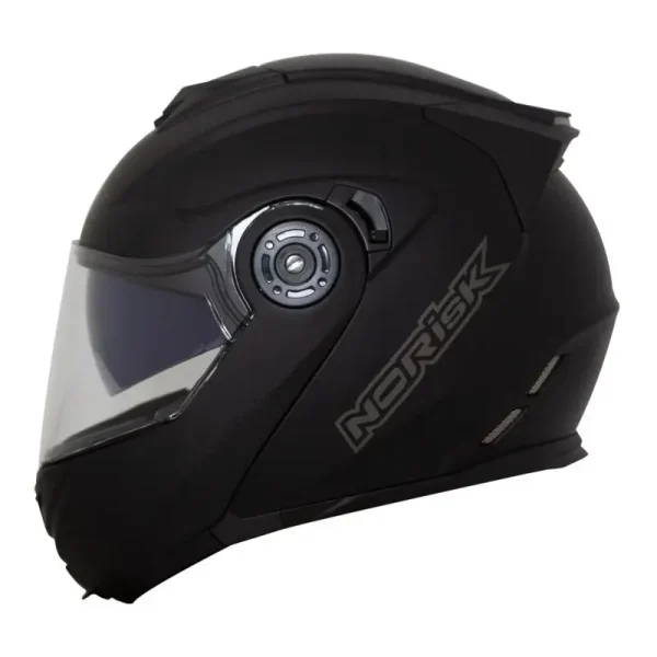 Capacete Norisk FF345 Monocolor – Preto Fosco