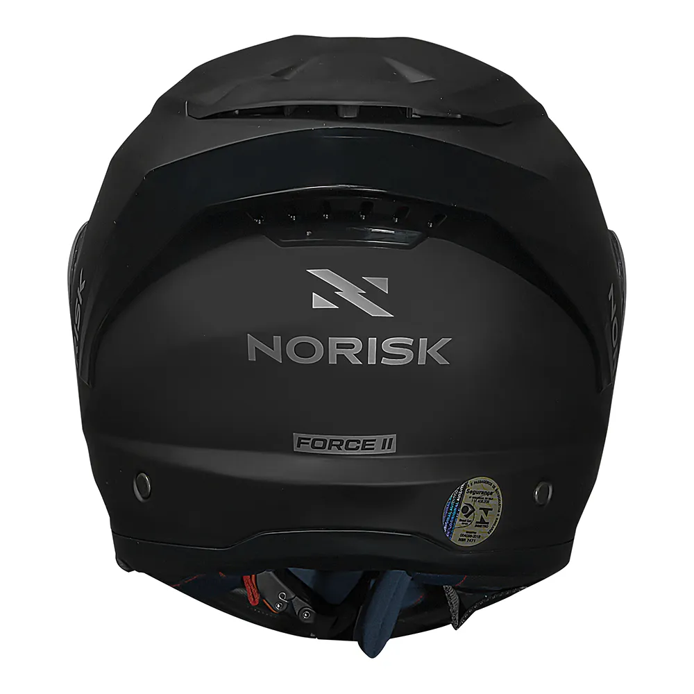 Capacete Norisk Force II Monocolor - Preto Fosco - Imagem 3