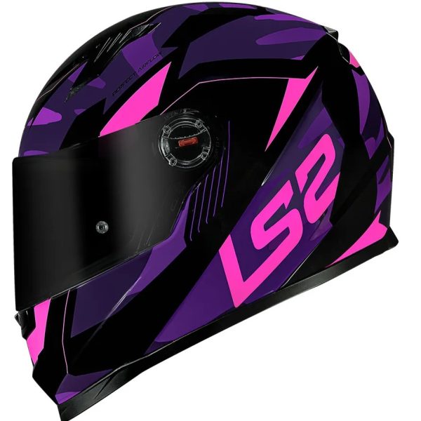 Capacete LS2 FF358 Tank Roxo