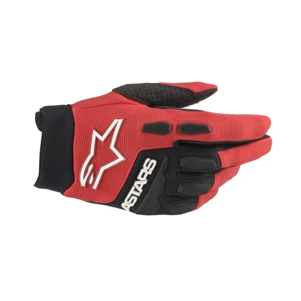 Luva Alpinestars Full Bore – Vermelho & Preto