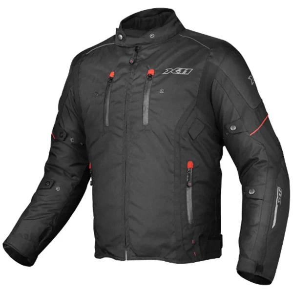 Jaqueta X11 Iron 3 Masculina – Preta & Vermelha