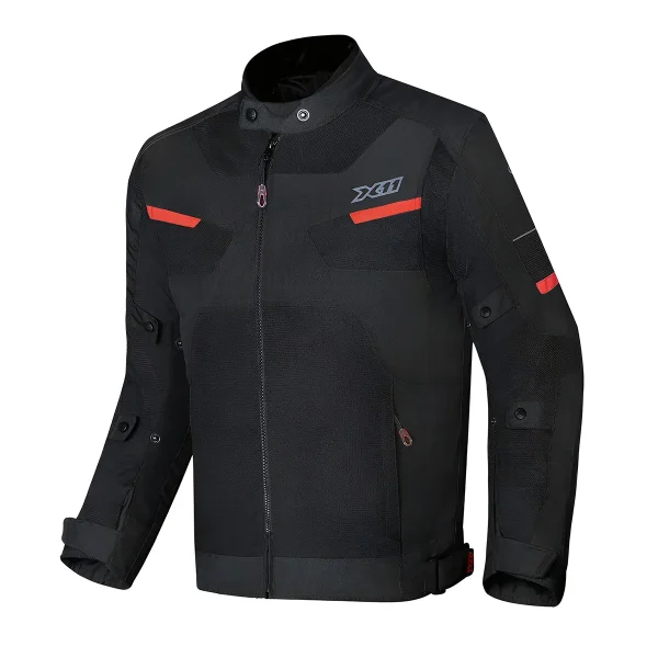 Jaqueta X11 Breeze 2 Masculina – Preta & Vermelha