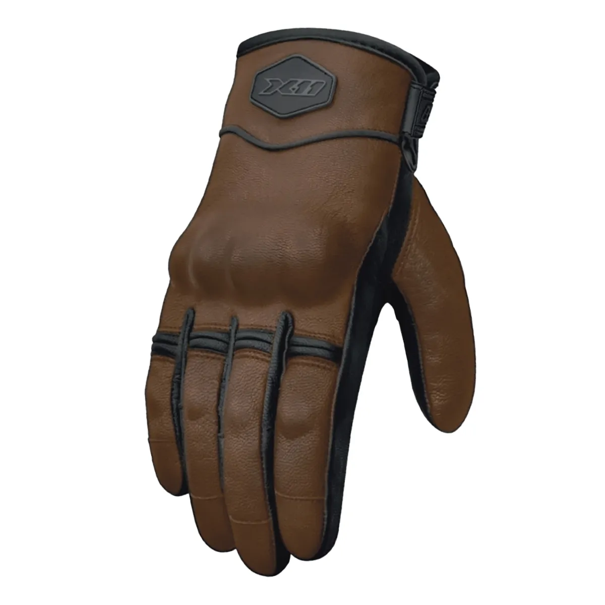 Luva X11 Route 2 Couro Masculina - Marrom