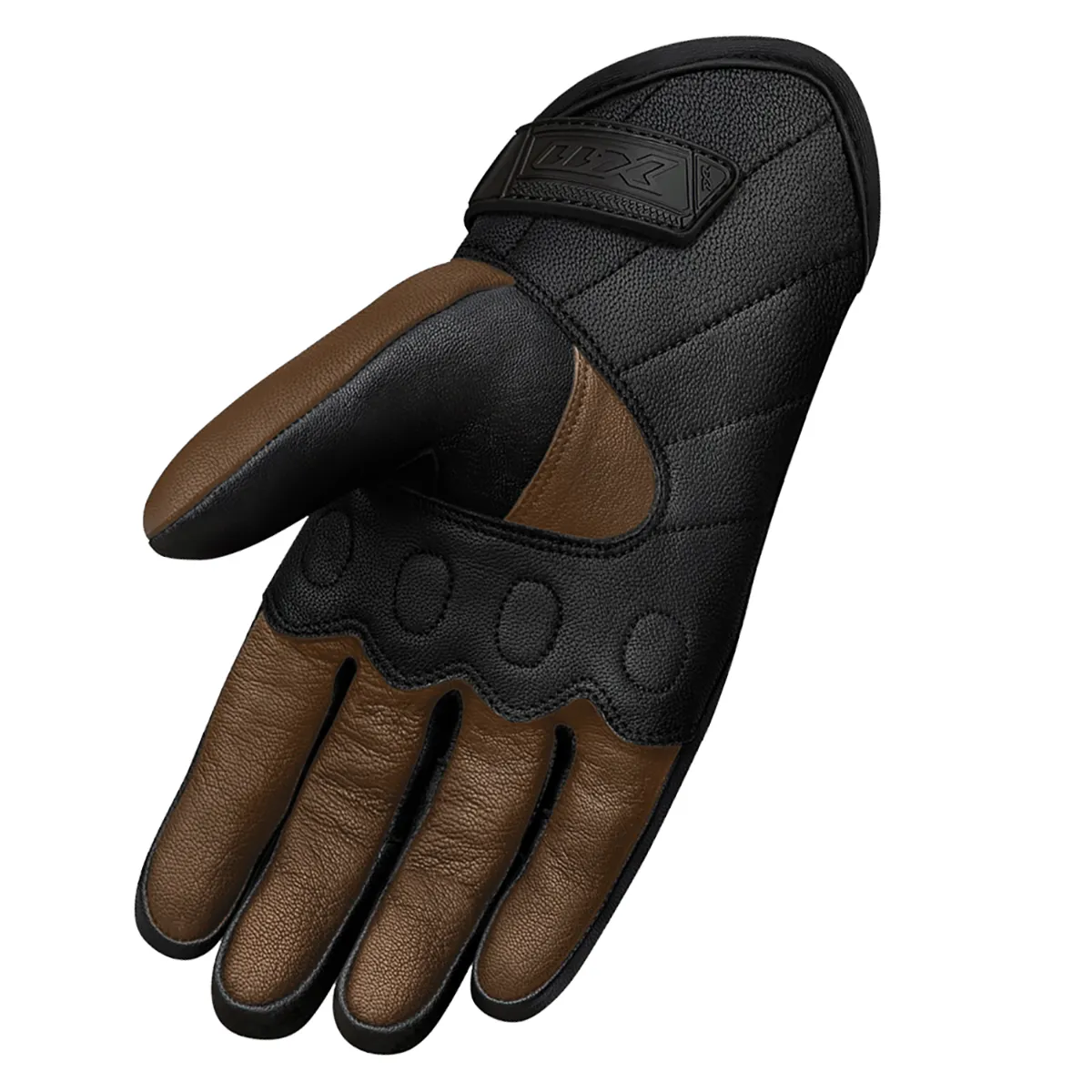 Luva X11 Route 2 Couro Masculina - Marrom - Imagem 2