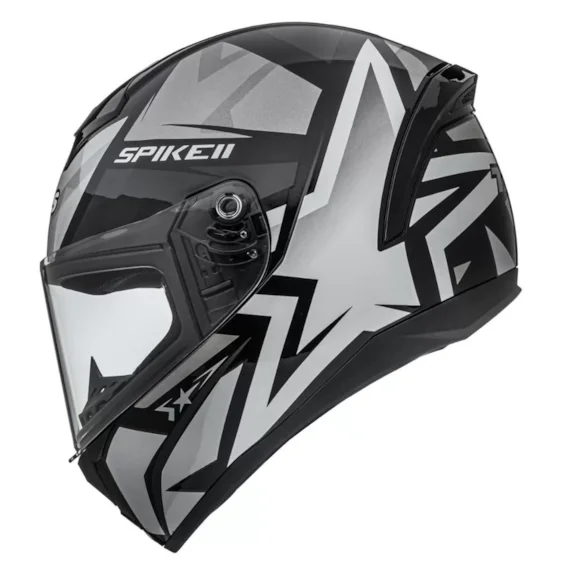 Capacete Peels Spike II 1ST - Preto & Cinza