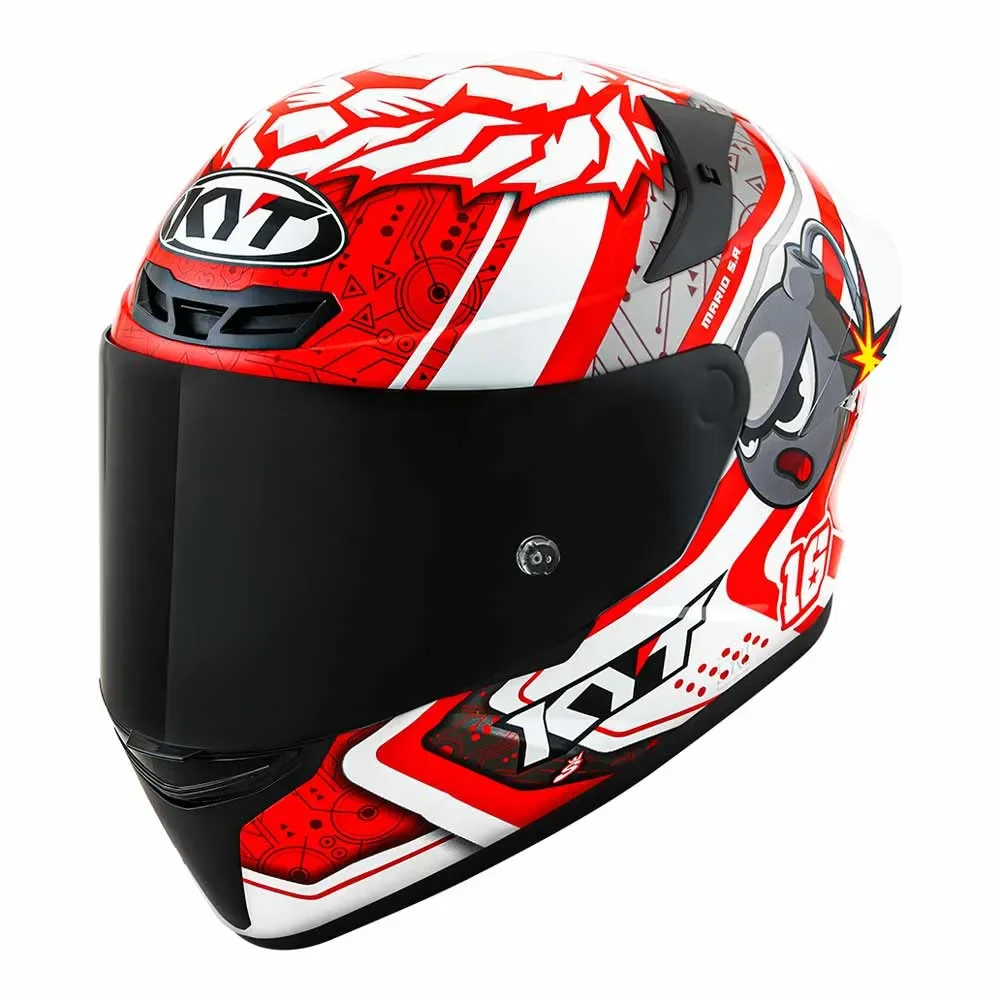 Capacete KYT TT Course Super Mario - Imagem 2