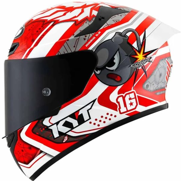 Capacete KYT TT Course Super Mario