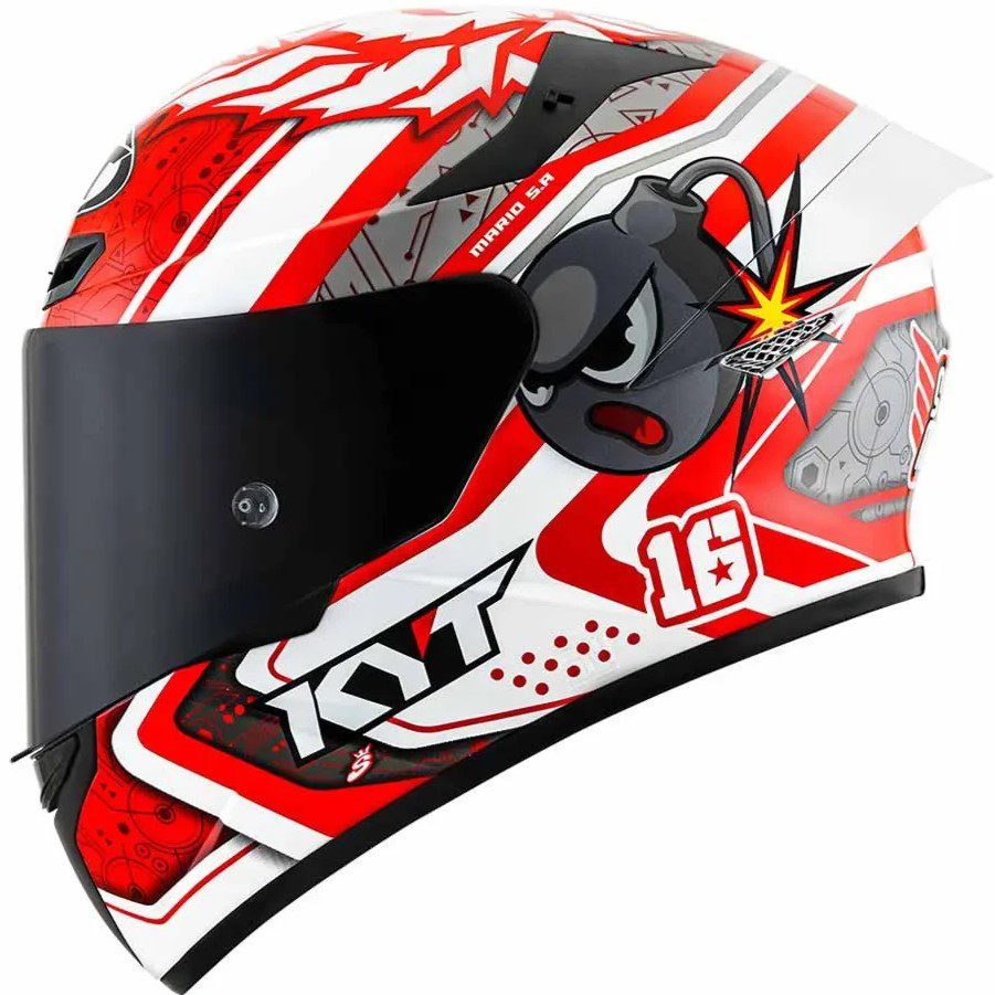 Capacete KYT TT Course Super Mario