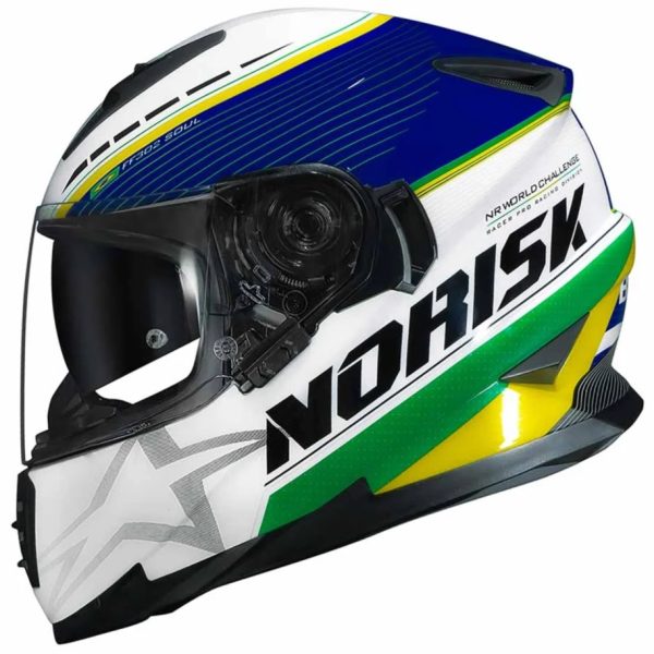 Capacete Norisk FF302 GRAND PRIX BRAZIL