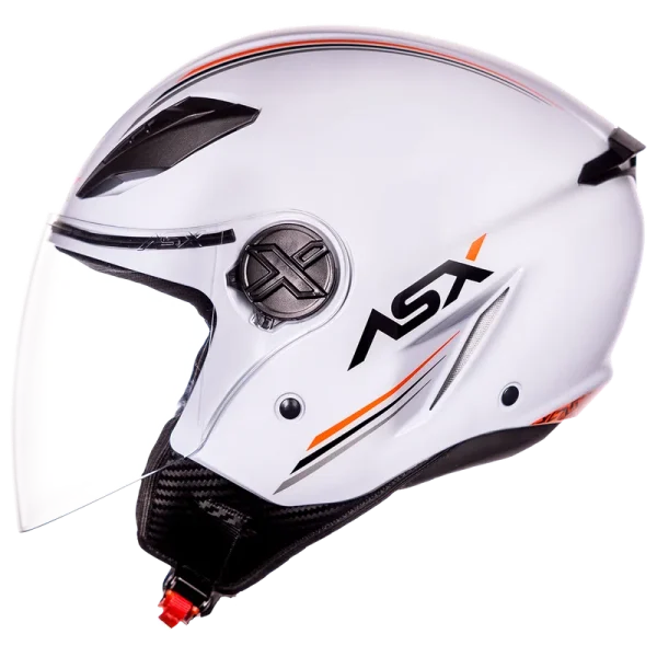 Capacete ASX City Air Solid Branco
