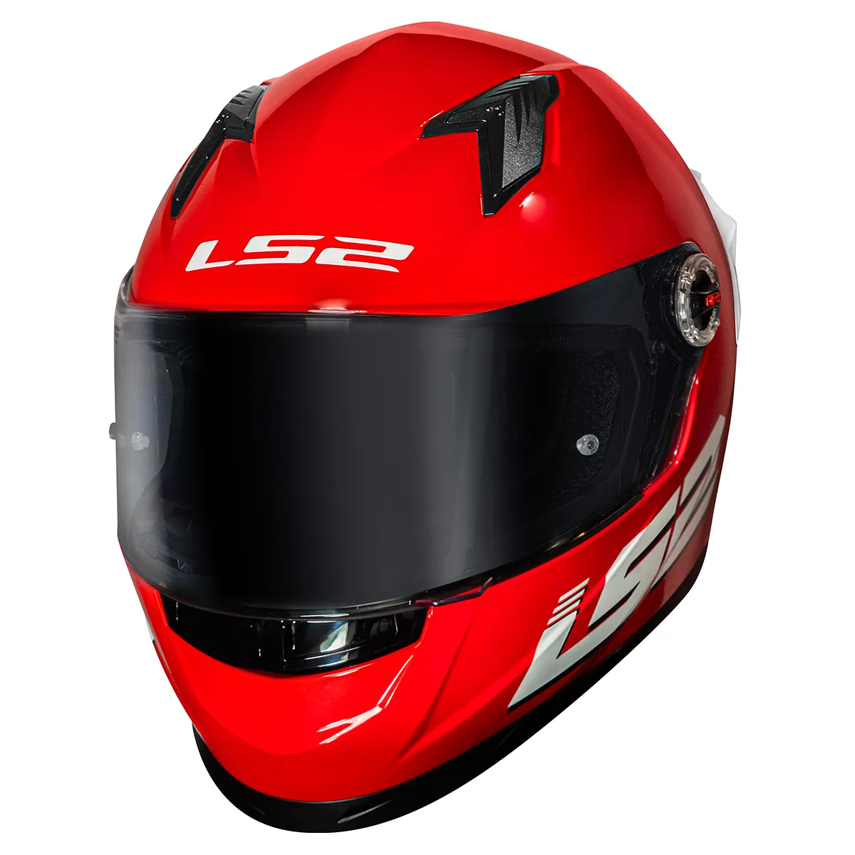 Capacete LS2 FF358 Monocolor Bright Vermelho - Imagem 2