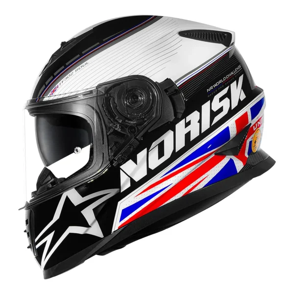 Capacete Norisk FF302 GRAND PRIX UNITED KINGDOM