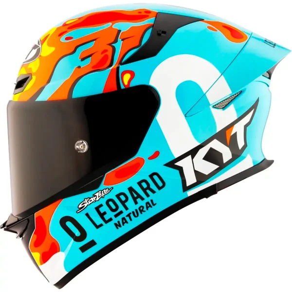 Capacete KYT TT Revo Leopard Aragon