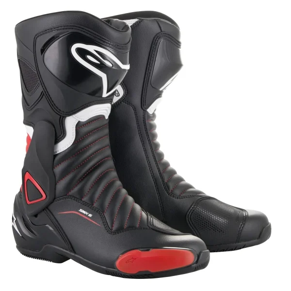 Bota Alpinestars SMX-6 V2 – Preta & Vermelha