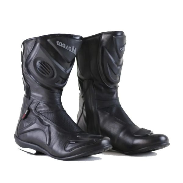 Bota Mondeo Soft Race Cano Alto - Preta