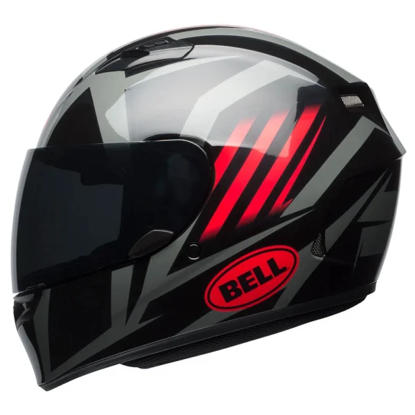 Capacete Bell Qualifer Blaze Preto/Vermelho/Cinza