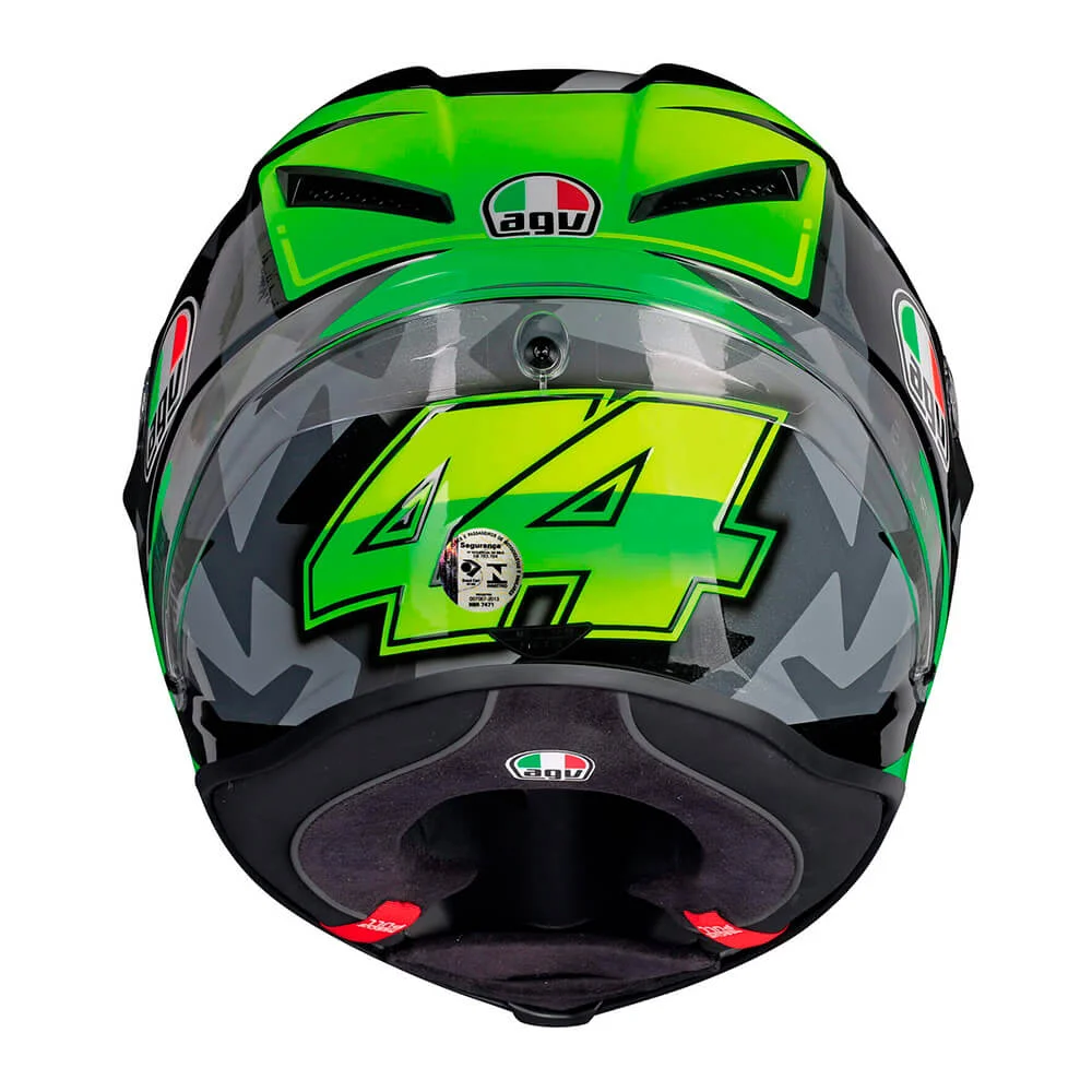 Capacete AGV Corsa R Espargaro 16 - Preto & Verde - Imagem 3