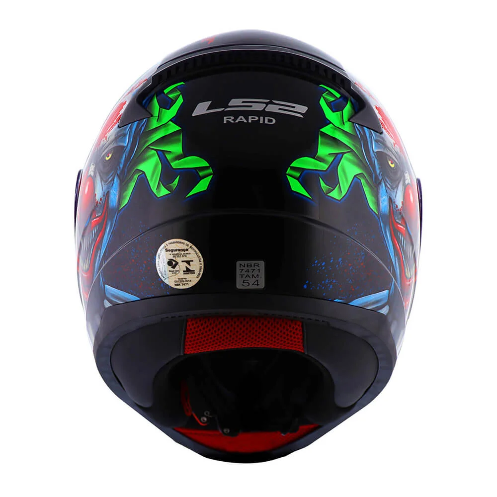 Capacete LS2 FF353 Rapid Happy Dreams Glow - Imagem 3