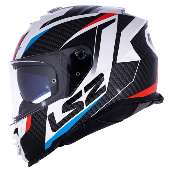 Capacete LS2 FF800 Storm Racer Azul & Vermelho