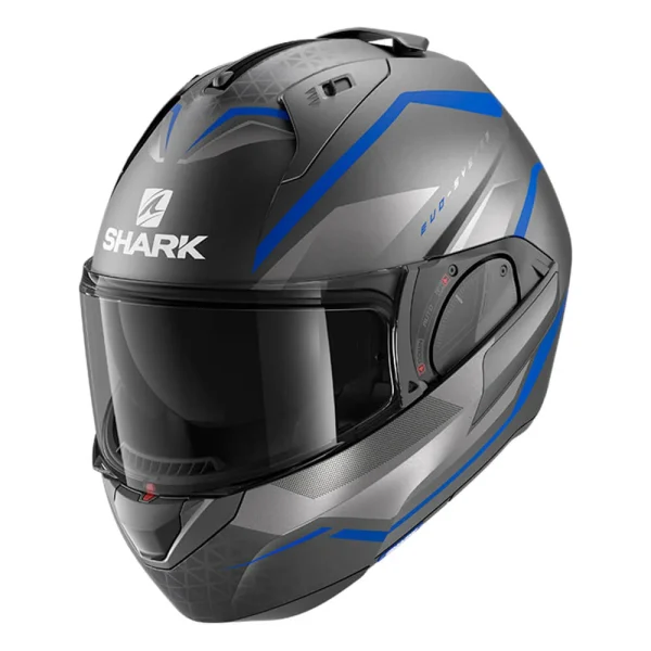 Capacete Shark EVO Es Yari - Cinza & Azul