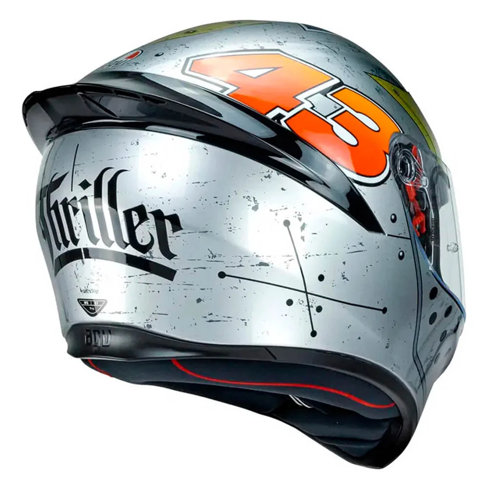 Capacete AGV K1 Jack Miller Rep - Prata - Imagem 3