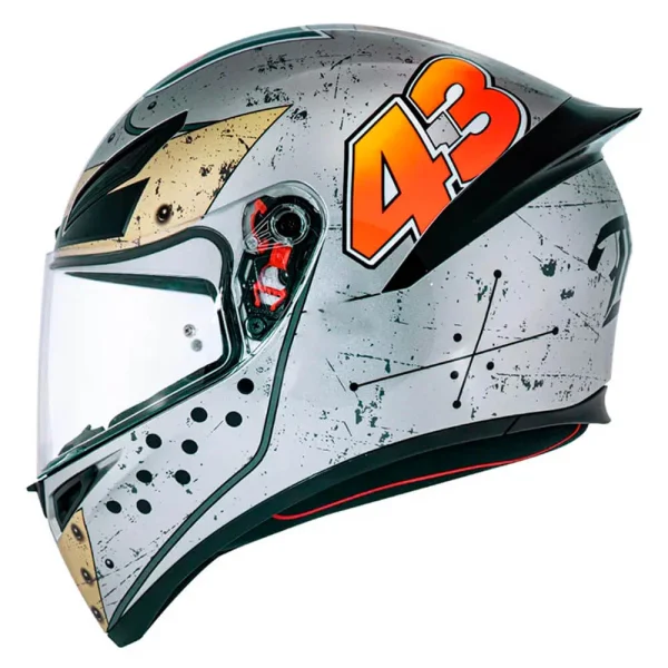 Capacete AGV K1 Jack Miller Rep - Prata