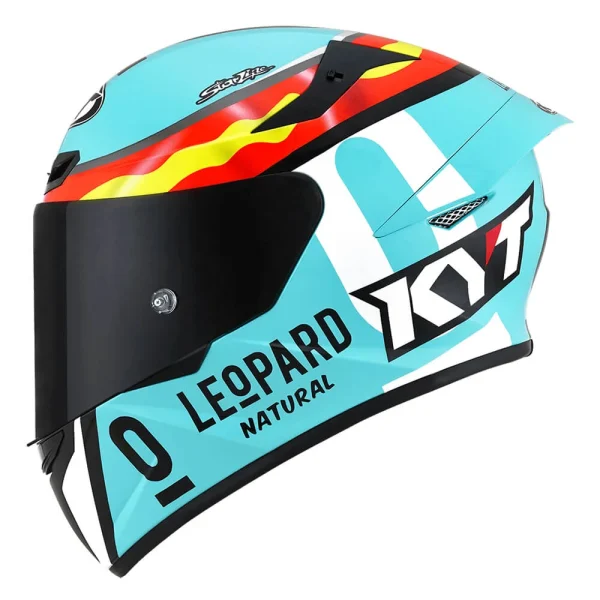 Capacete KYT TT Course Leopard Spain