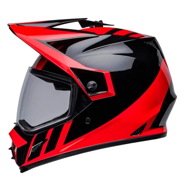 Capacete Bell MX-9 Adventure Preto & Vermelho