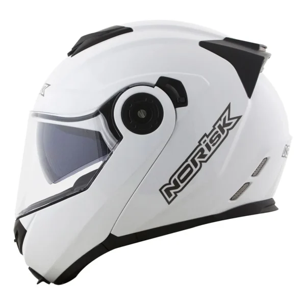 Capacete Norisk FF345 Monocolor - Branco