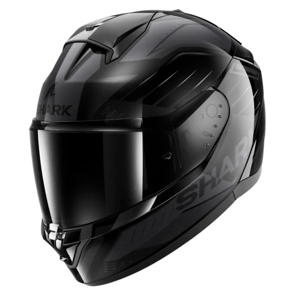 Capacete Shark Ridill 2 Bersek Kaa – Preto & Cinza